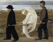 Hugo Simberg Wounded Angel Spain oil painting artist